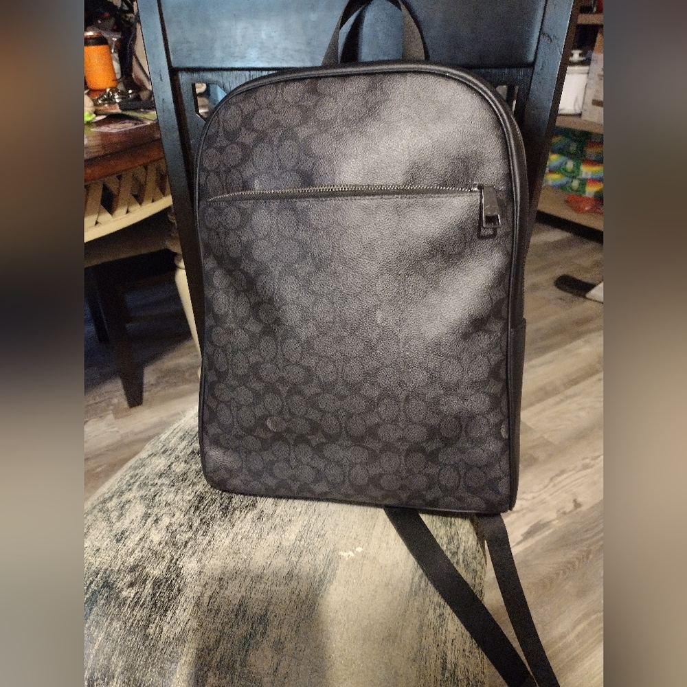 Coach Owen Backpack In Signature Canvas
